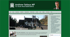 Desktop Screenshot of andrewselous.org.uk